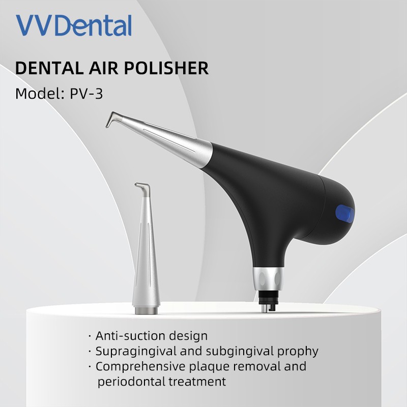 Dental Air Flow Teeth Polishing Polisher Handpiece Hygiene Prophy Jet 2/4 Holes