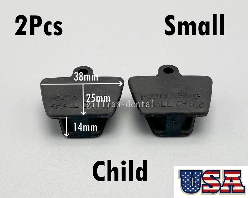 Dental Silicone Mouth Prop Bite Blocks Tongue Piercing L/M/S Adult Kid LatexFree