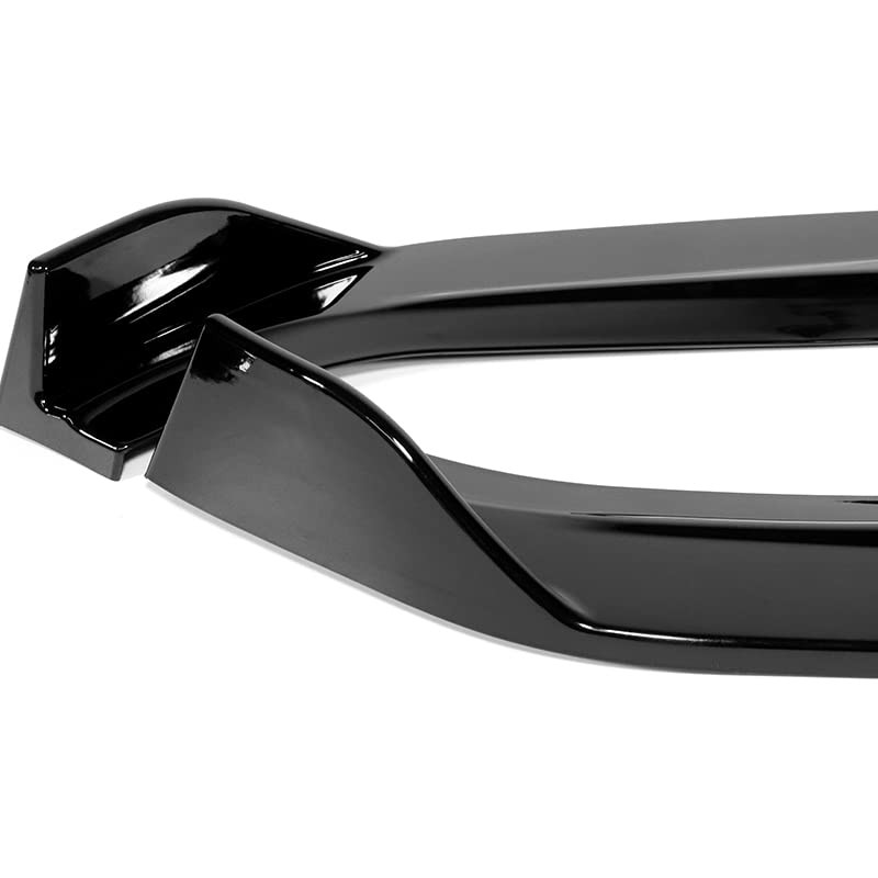 3PCS ABS Front Bumper Lip Kit for Hyundai Elantra 2011-2013 Painted Black