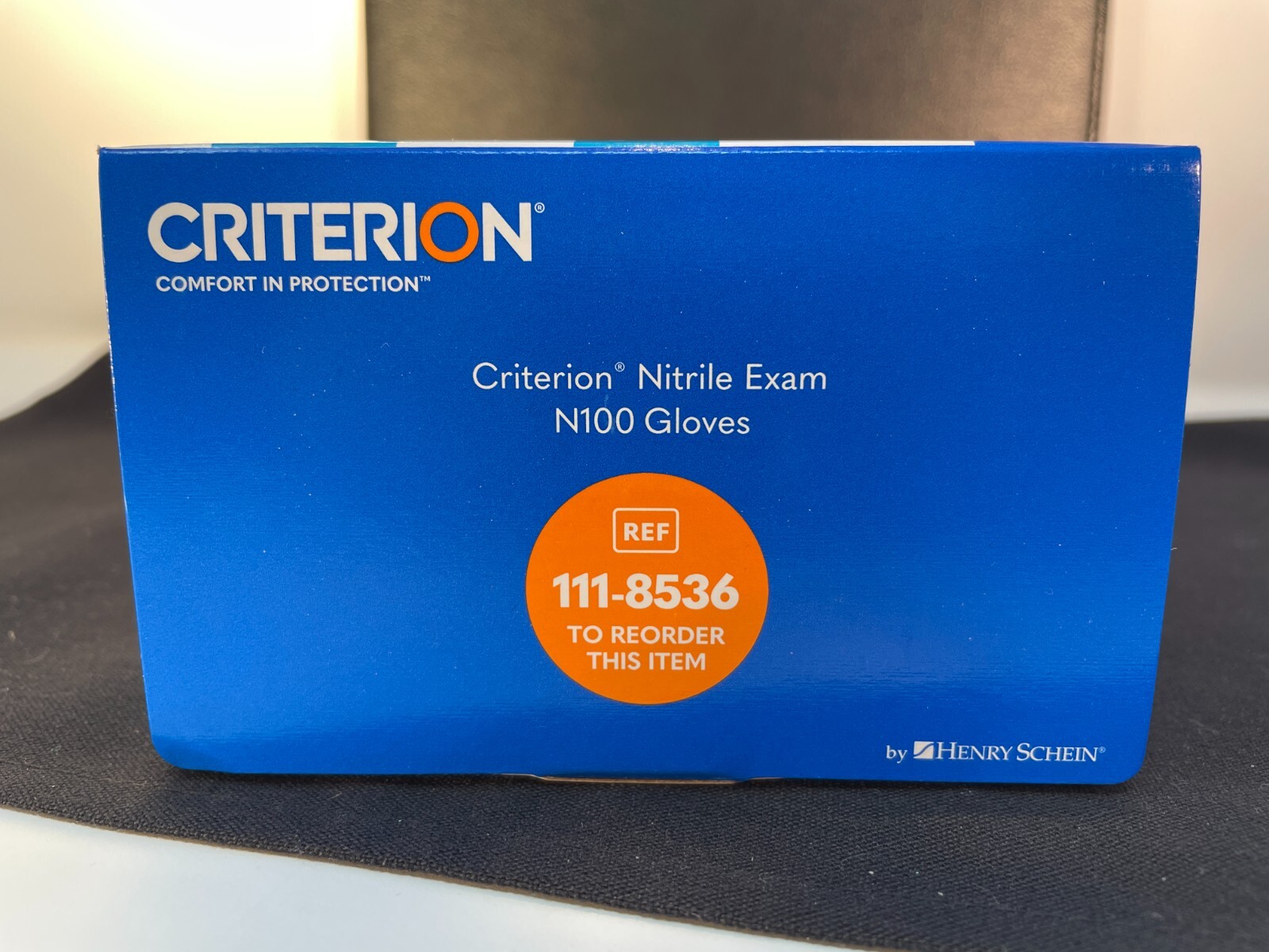 NEW Henry Schein Criterion Powder Free Nitrile Exam N100 Medium Gloves 100/Box