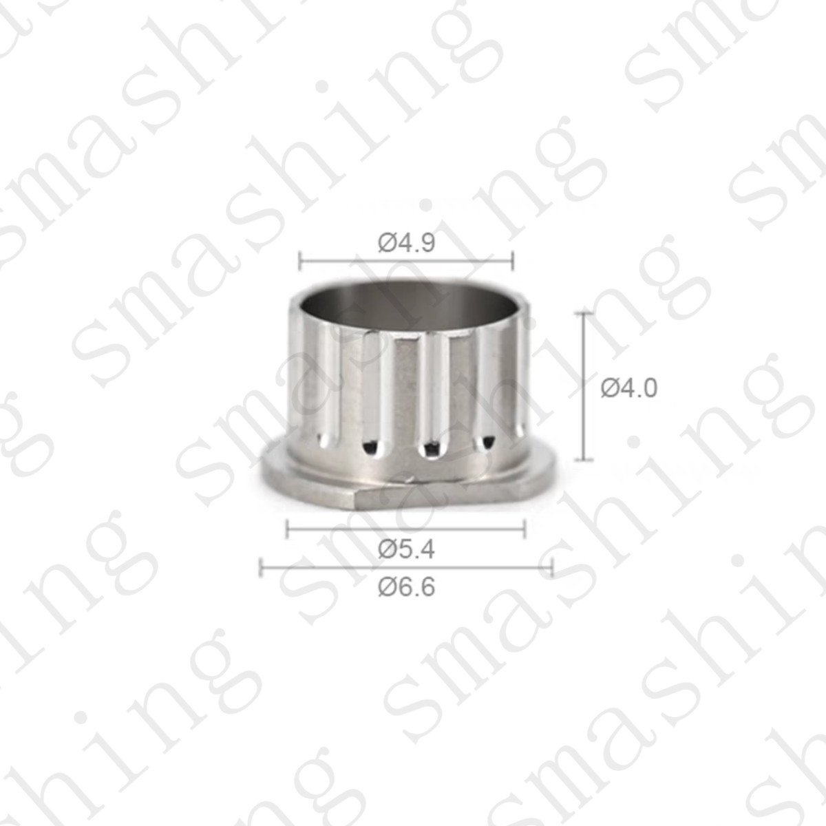 5Pcs Guide Sleeve Guided Drill External Irrigation Dental Implant Depth 4.9mm