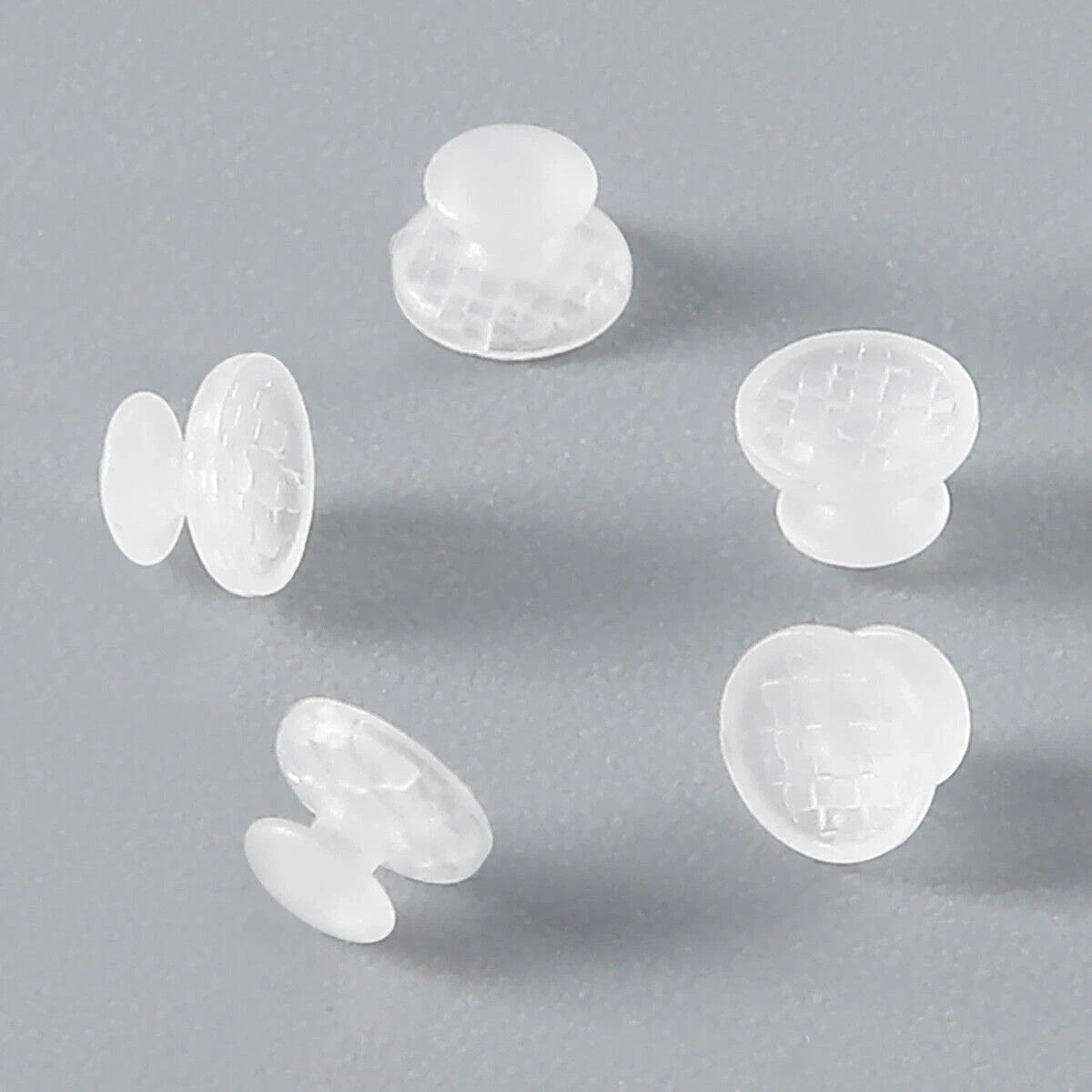 10 Pcs/Pack Dental Orthodontic Composite Ceramic Clear Lingual Button Bondable
