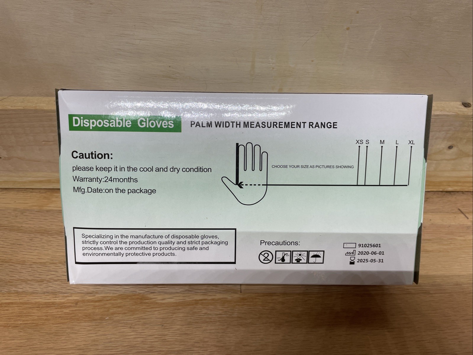 Vinyl Gloves, Medium, Disposable, Non-Medical, 100 count