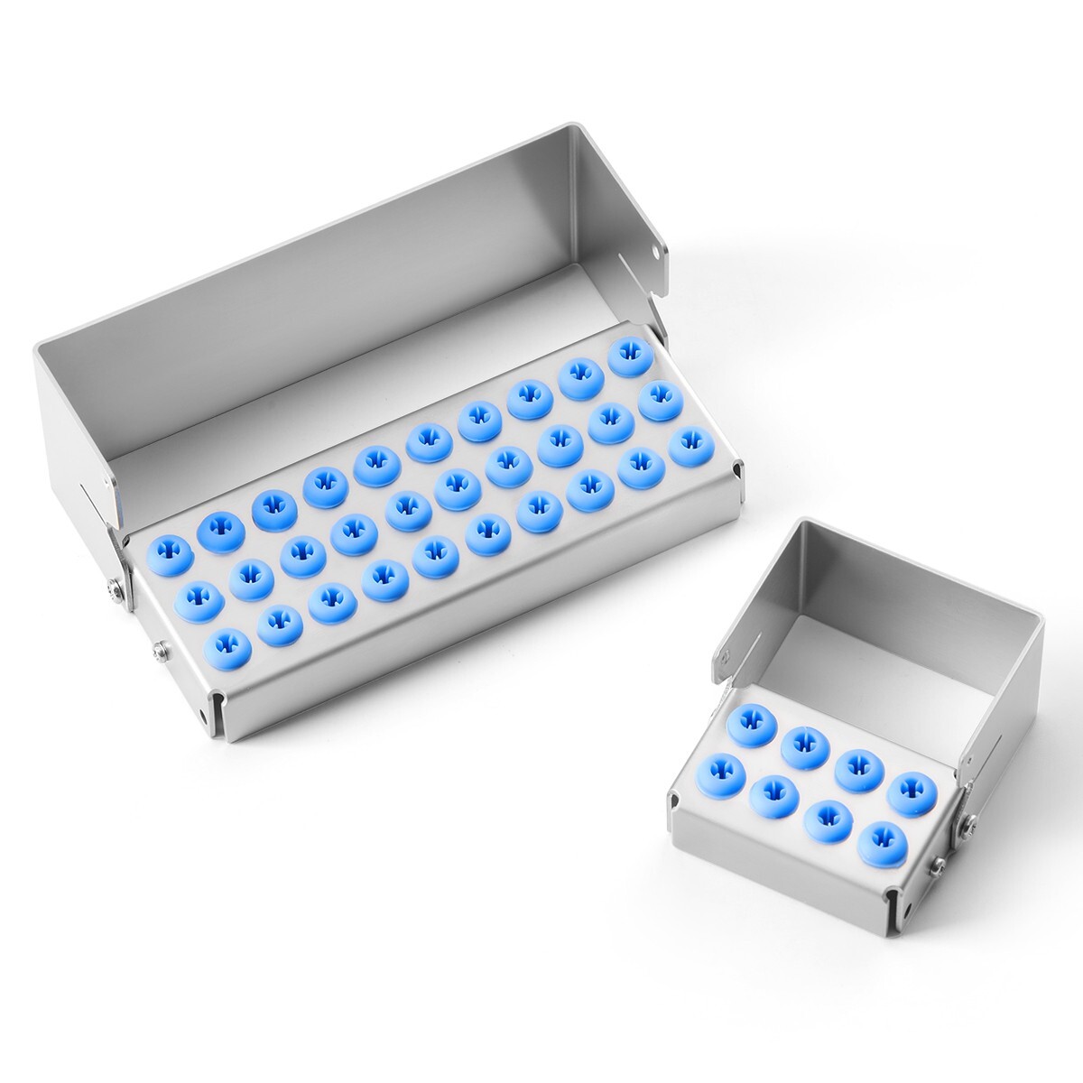 8/30 Holes Dental Burs Holder Sterilizer Box Disinfection Case Autoclave USA