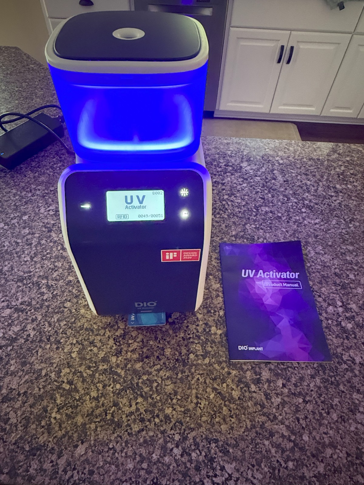 SIX DIO NAVI Implant System Surgical Kit, UV ACTIVATOR and MORE
