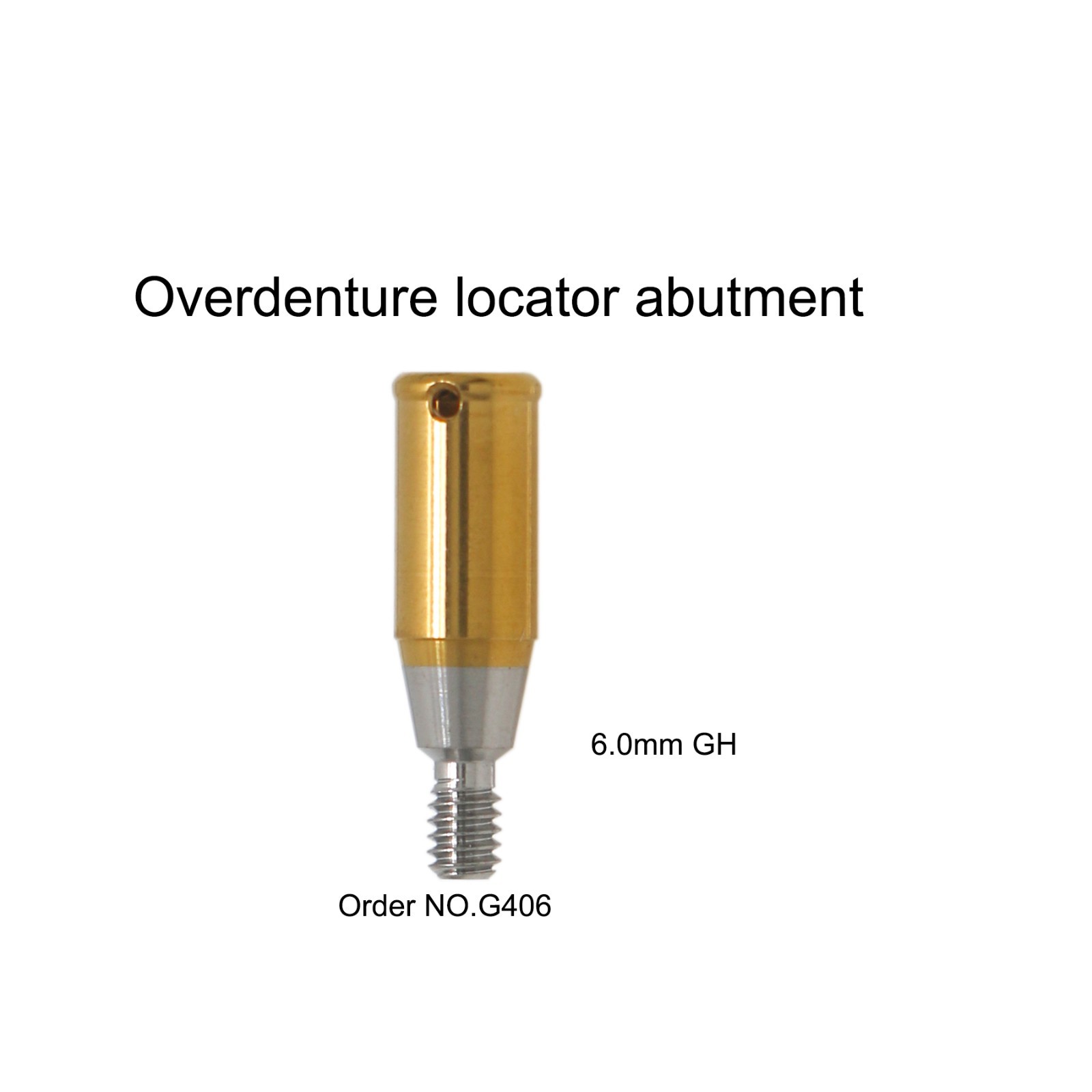 US Dio Overdenture Locator Abutment​ compatible With DlO UF(ll) Fixture Regular