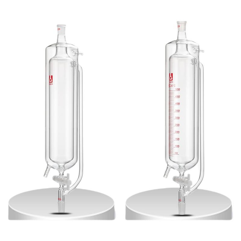 Constant Pressure Double-Layer Dropping Funnel 25ml-1000ml Chemistry Lab CA