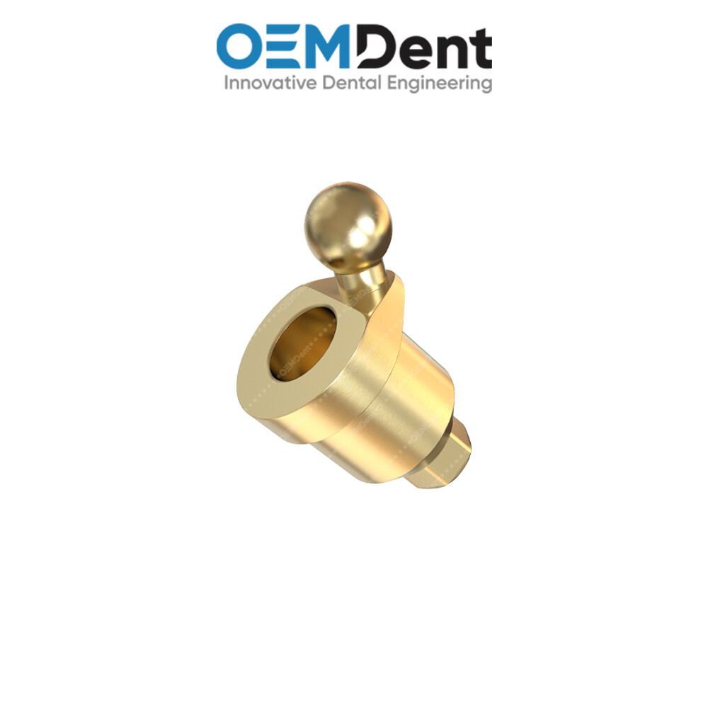 Angulated 30° Ball Attachment – MIS Seven® Int Hex 2.42mm Compatible