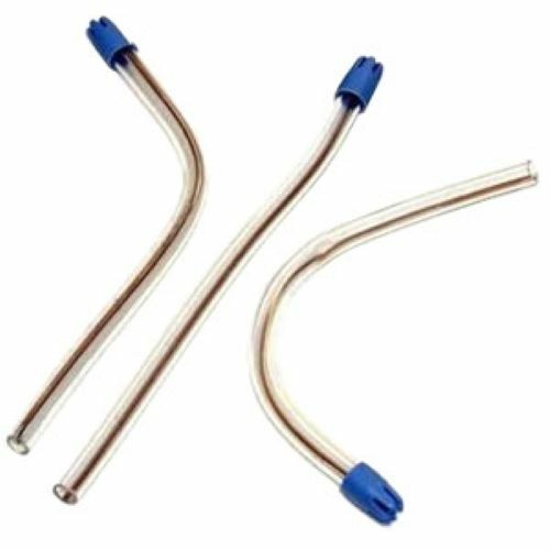 Dental Saliva Ejectors Clear/Blue With Wire Enforced Tube 1000pcs (10 Bags)