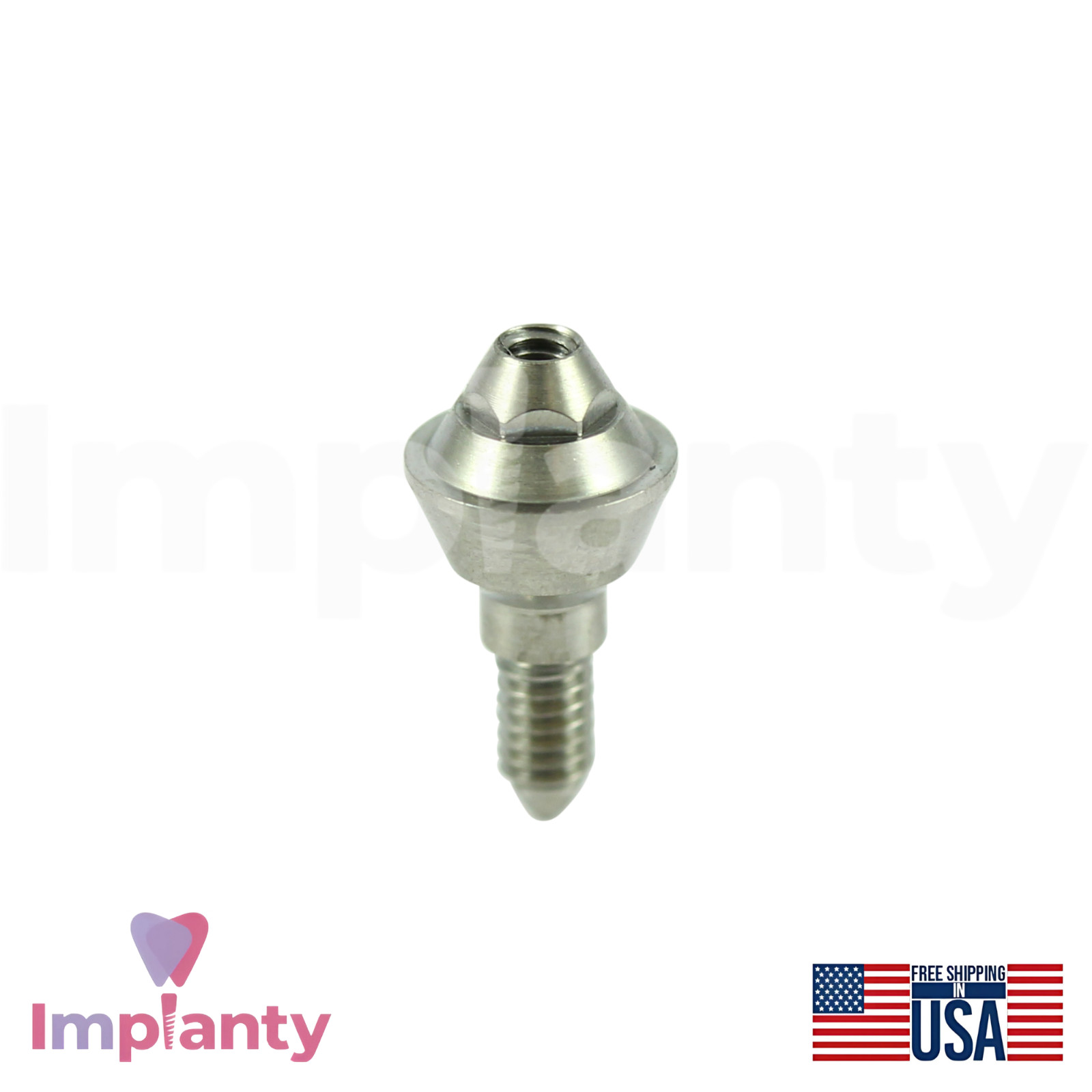 5x AB Dental Compatible Multi Unit Straight Ø4.9mm Prosthetic P64 SP Int Hex