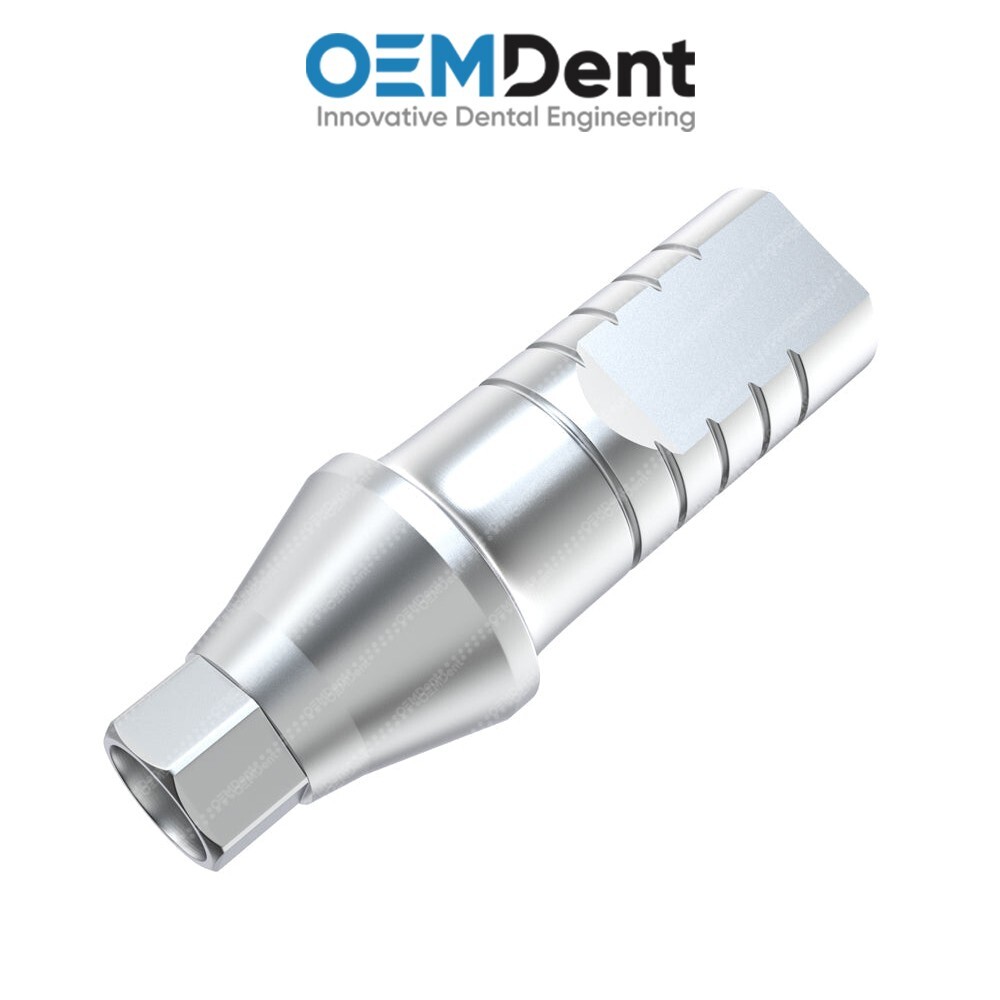 Straight Shoulder Abutment Conical Connection RP Nobel Active®️ Compatible