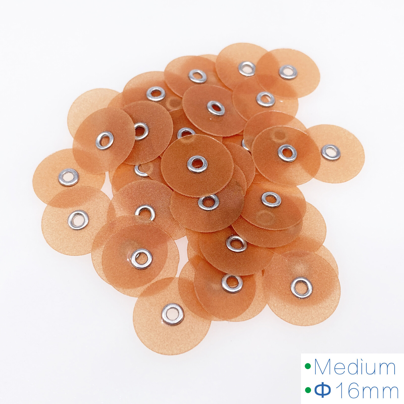 Dental Sof-Lex Soflex Contouring & Polishing All Sizes Pop-On Discs 0.63″ 16mm