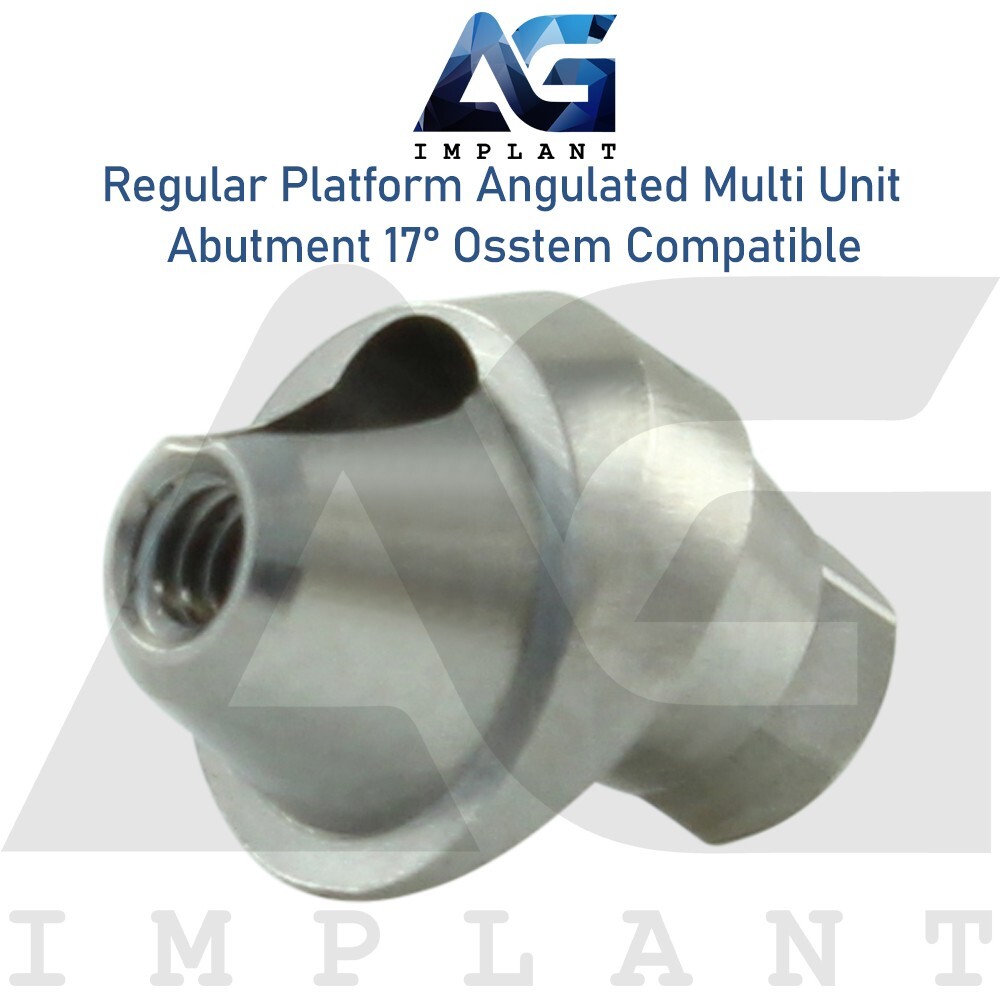 10 Angled Multi Unit 17° Titanium Fit Regular Platform 0sstem® TS Hex