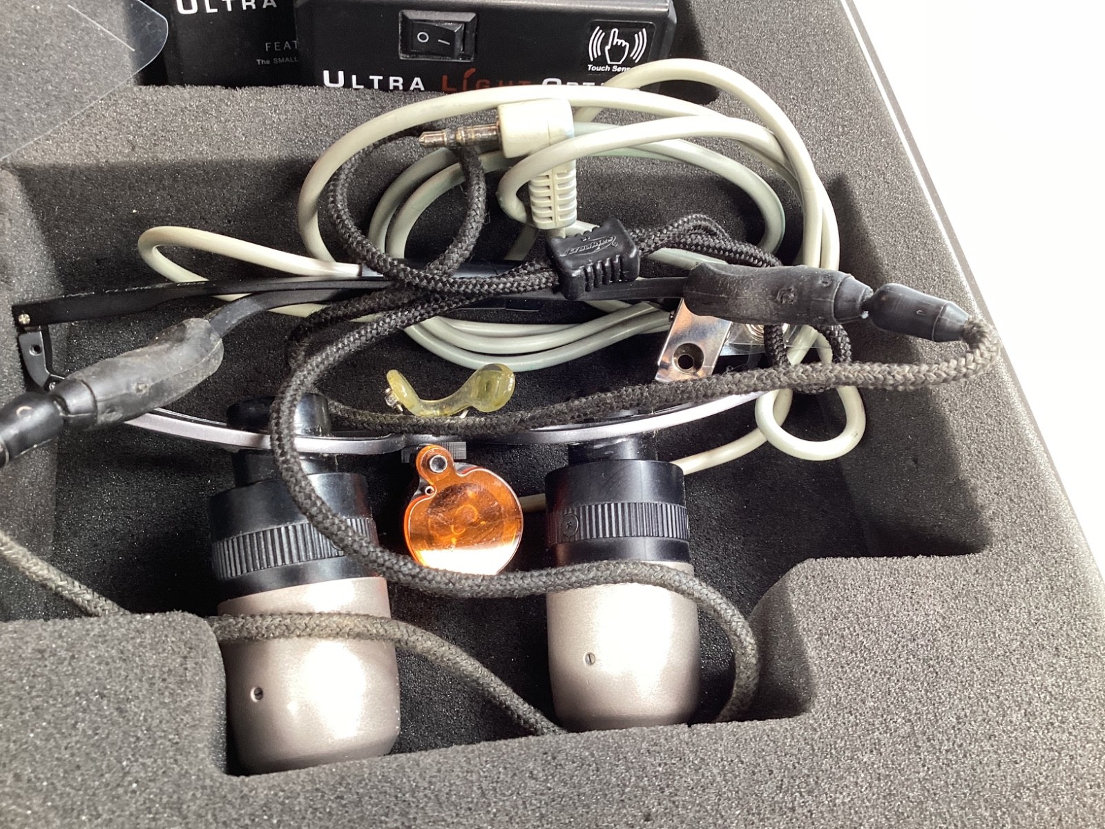 Orascoptic Rudy Project dental loupes Complete Kit+ex. Bat. FREE SHIPPING (K6)