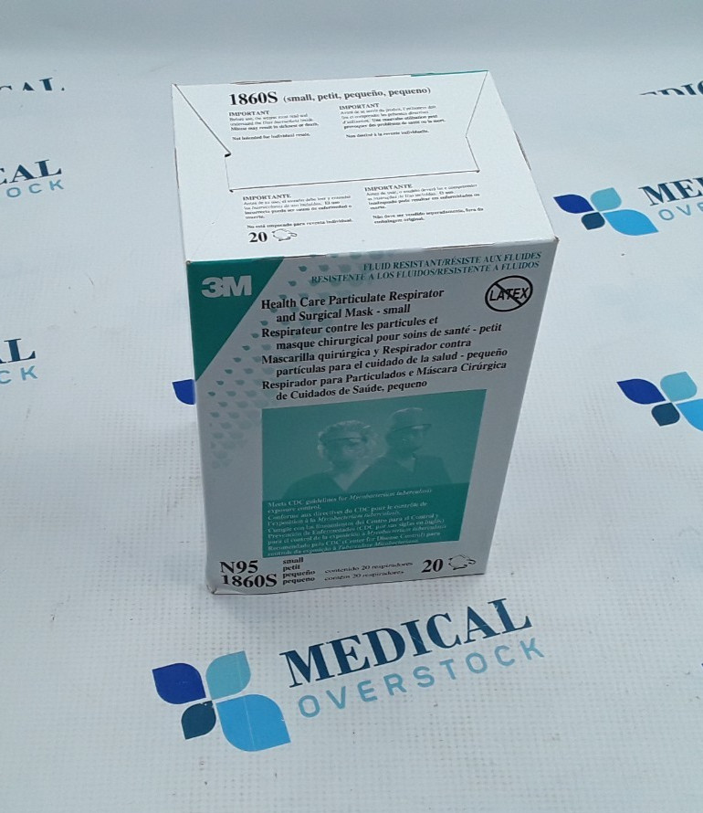 3M Particulate Respirator and Surgical Mask N95 1860S Box of 20