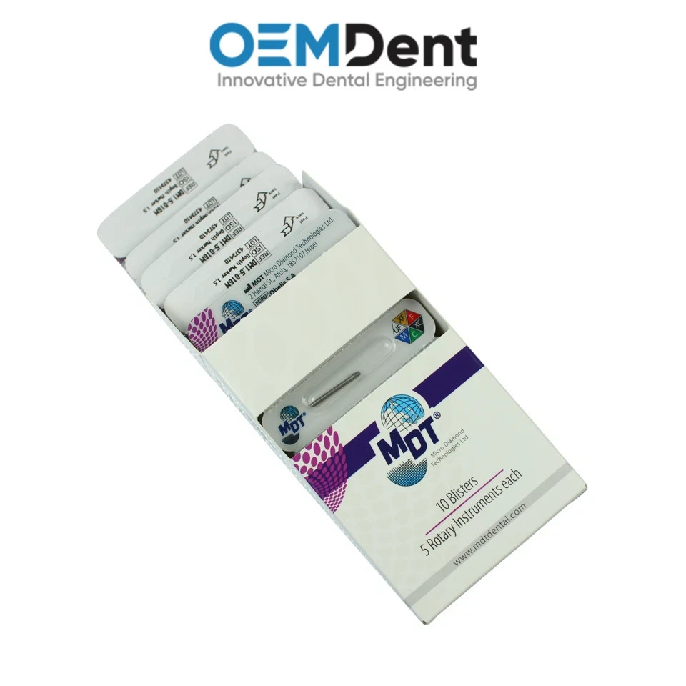 MDT FG Diamond Burs Depth Marker, Occlusal Reduction, Dental Prep