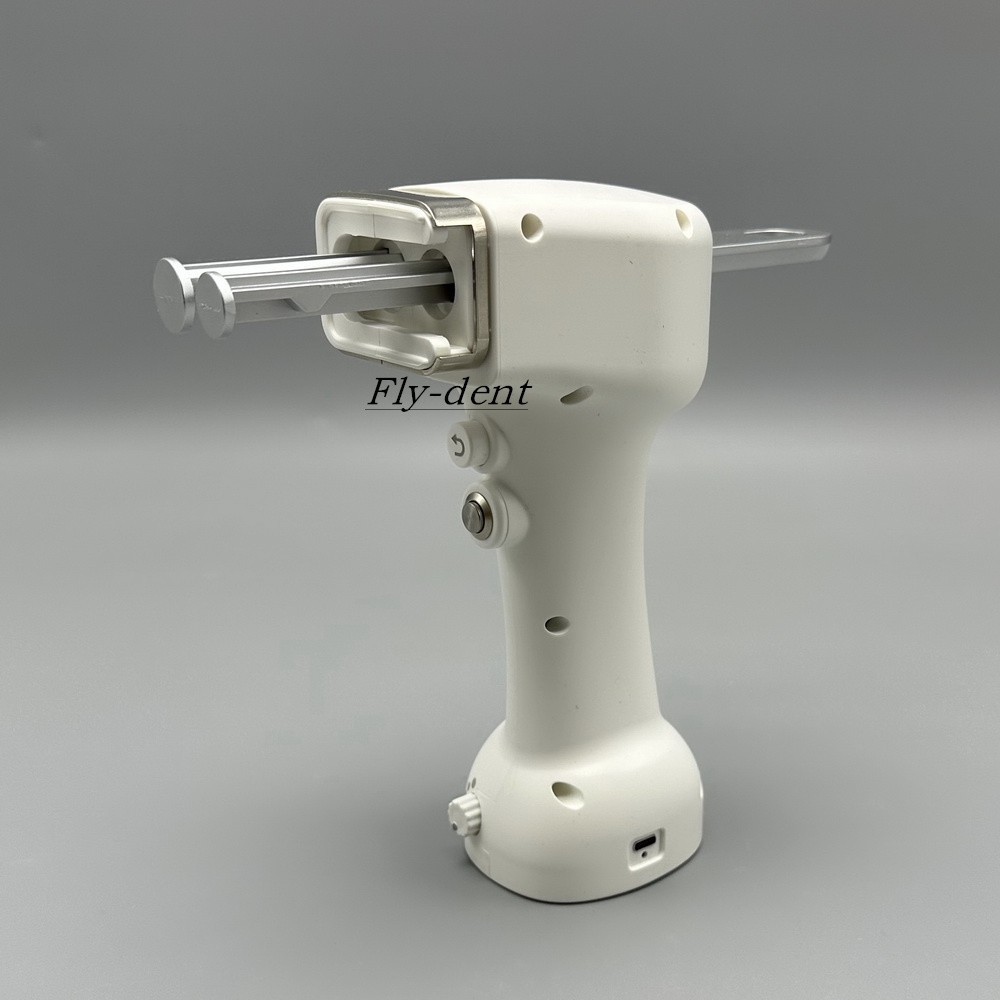 Automatic 5ml Dental Electric Dispensing Gun 1:1/2:1 Impression Mixing Dispenser
