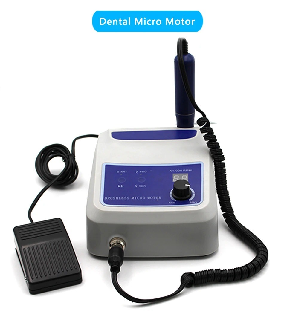 Micro Motor Dental Lab Electric Brushless Handpiece Polishing 50K Rpm