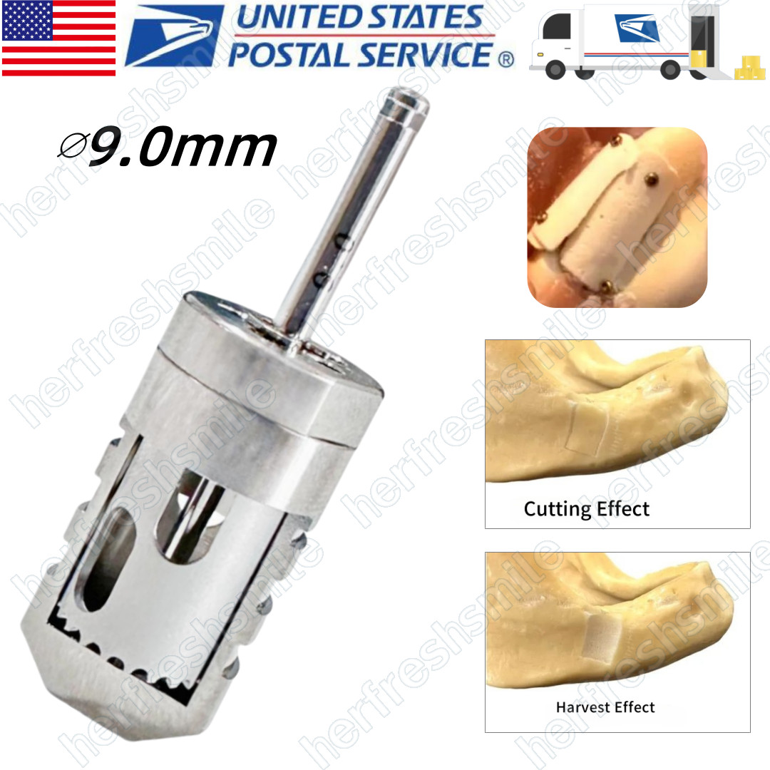 Dental Drill Harvest Half Month Bone Collector Slice Sheet-like Drilling 9.0mm