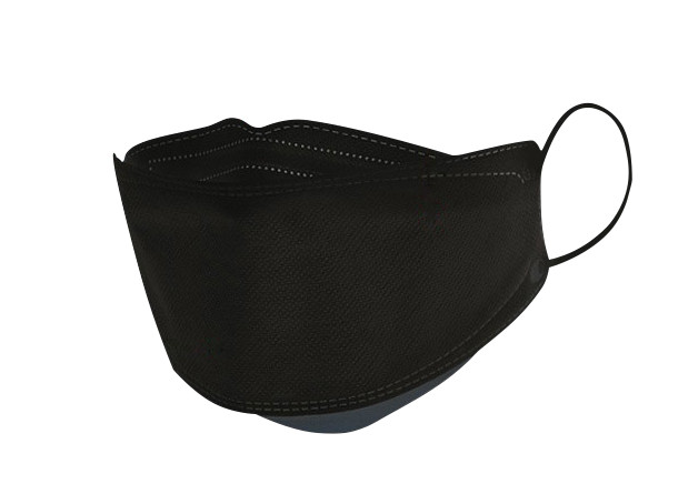 100 Pack KF94 BLACK Protective Face Mask Adult Made in Korea KFDA Approved