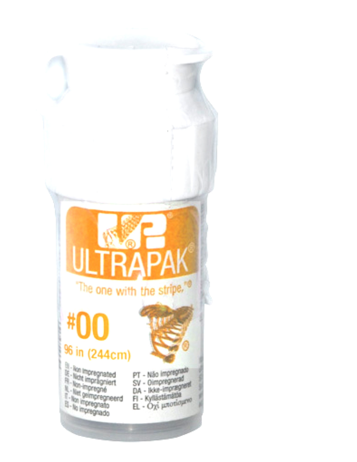 Ultrapak Dental Gingival Retraction Knitted Cord Size 00 Ultradent