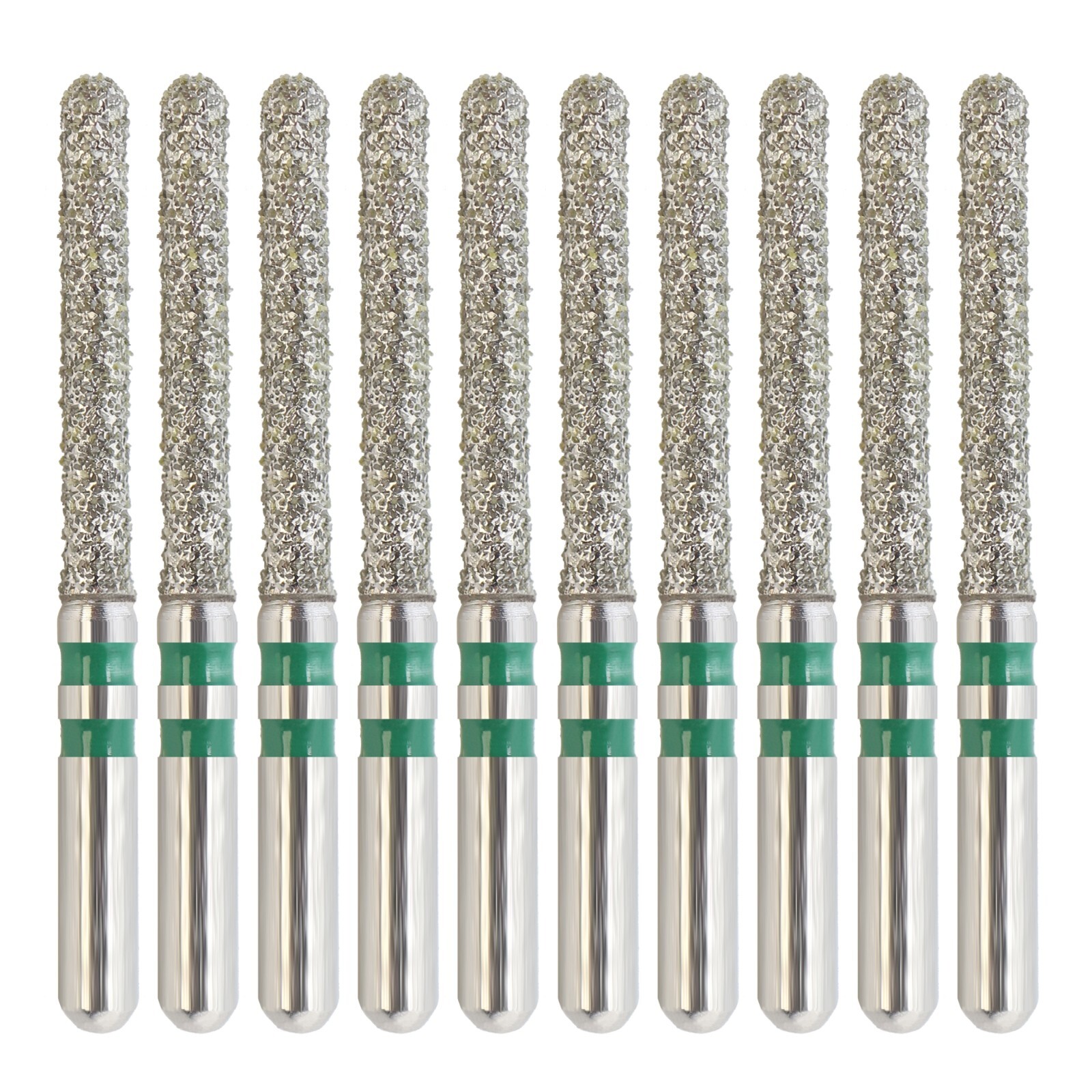 Zirconia Diamonds Friction Grip Burs Egg Football Ball Round End Taper Cylinder