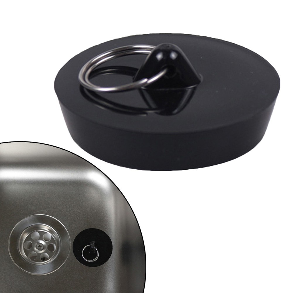 Versatile rubber stopper for sinks bathtubs and drains Simplify maintenance