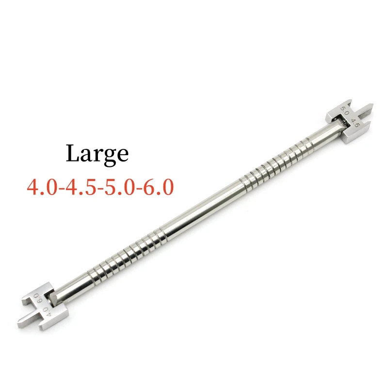Dental Adjustable Bracket Positioning Gauge Movable Swivel Head Orthodontic Tool