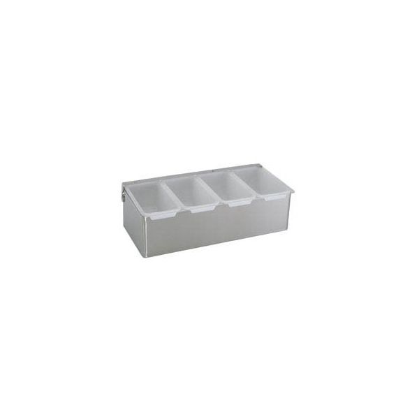 Winco CDP-4 4 Compartment Bar Caddy