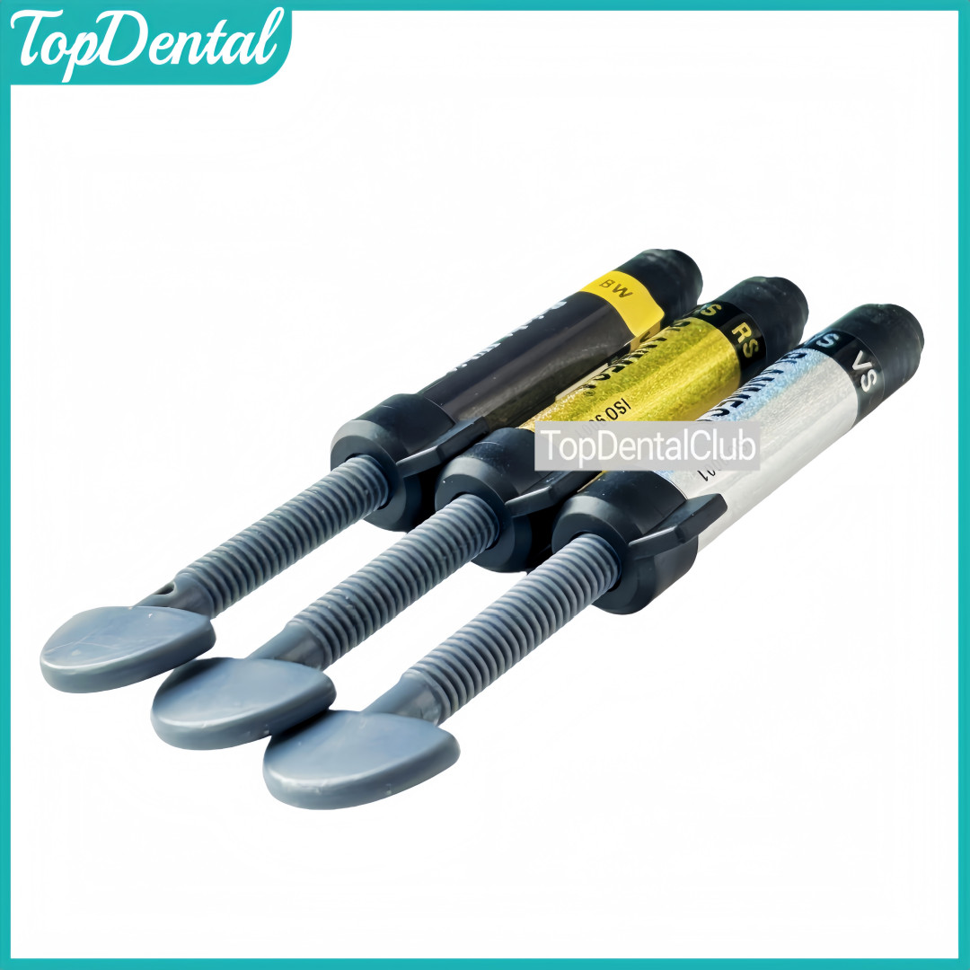 4.5g Dental Light Cure Hybrid Composite Resin Veneer Whitening Teeth Restoration