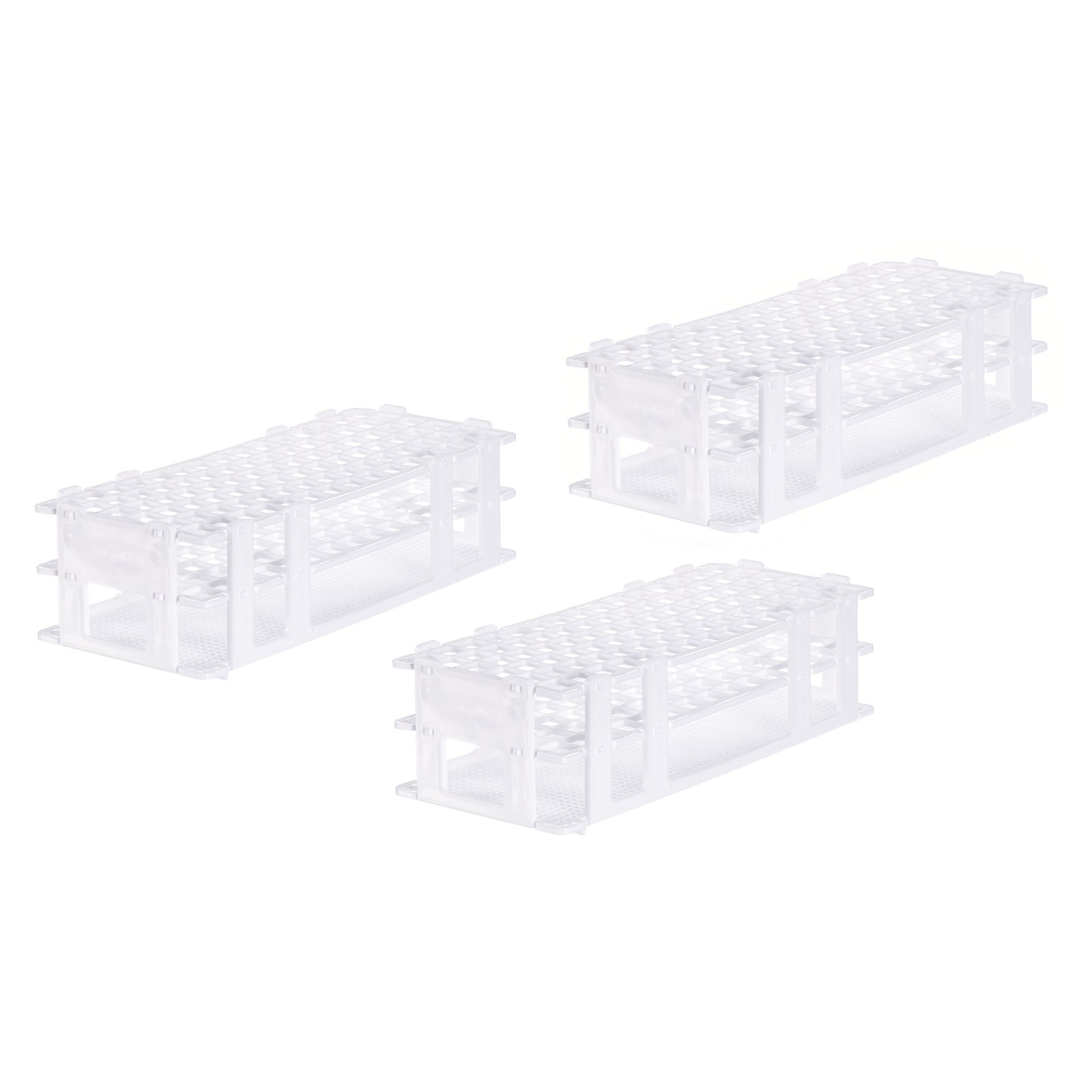 Plastic Test Tube Rack Holder 90 Holes Green for 13mm Test Tubes