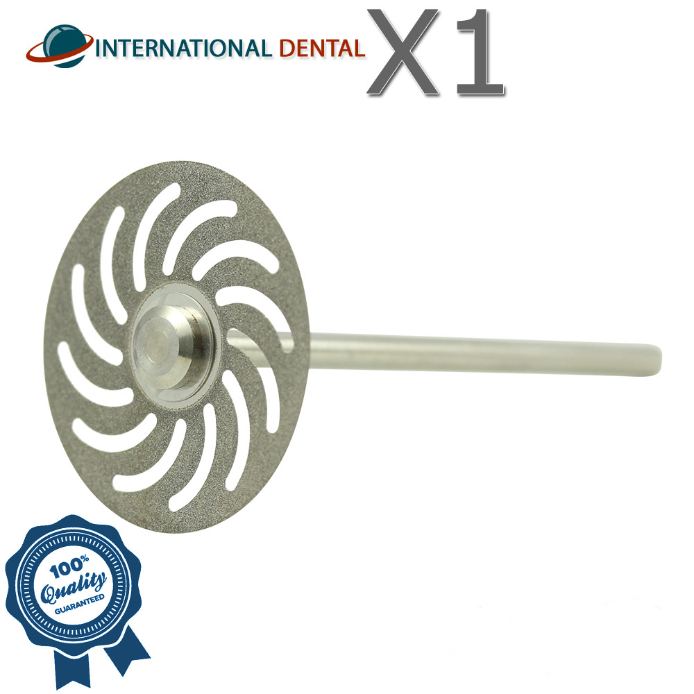 Dental MDT Extra Fine Grit Diamond Coated Double Sided Super Flex Disc T0.2mm