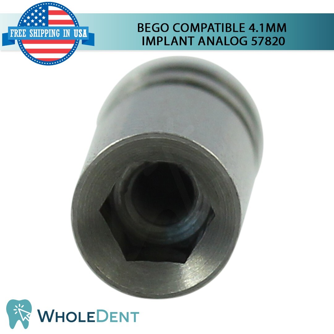 10x Fixture Analog Bego® Compatible Ø4.1mm Dental Impression 57820