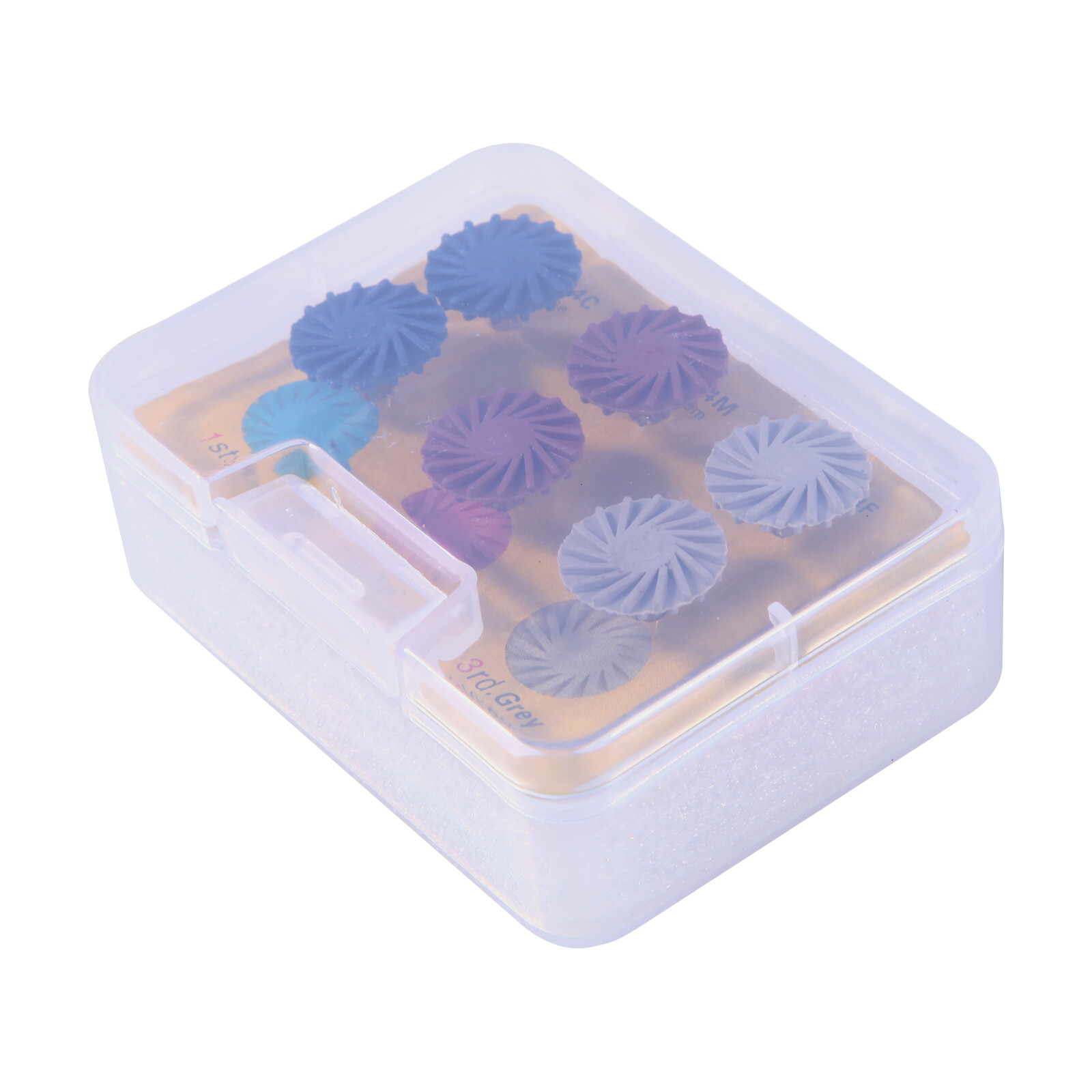 1-1Boxes Dental Polish Kit Composite Resin Polishing Disc Spiral Polish Wheel po
