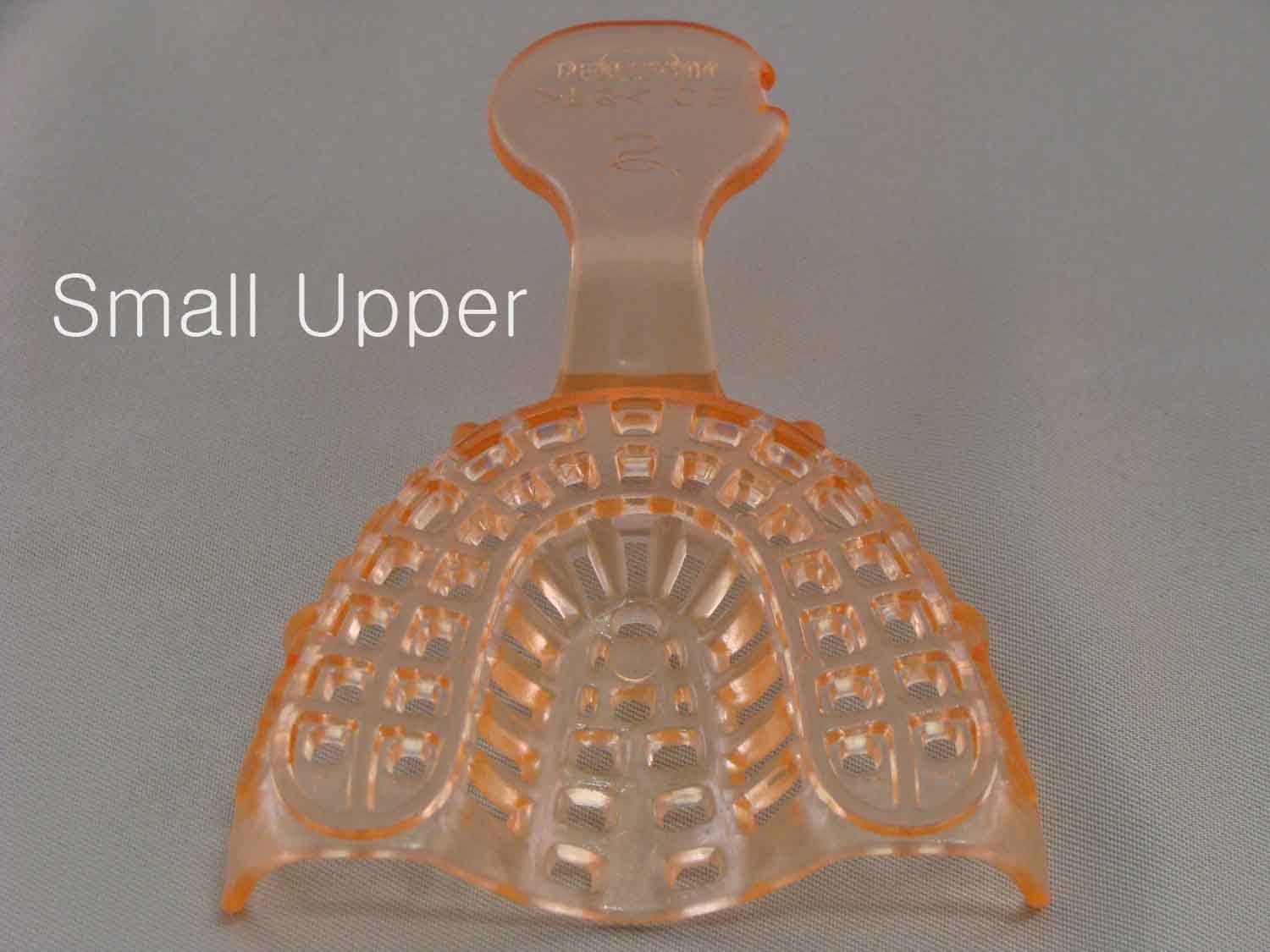 Perforated Disposable Impression Trays – Small Upper – 12/bag _US