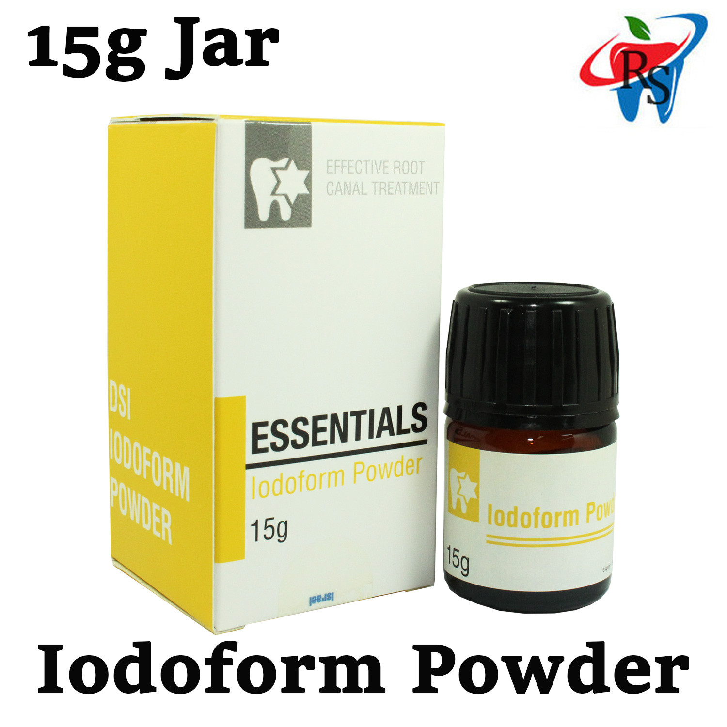 Dental Iodoform Powder Disinfecting Anesthetic Root Canal Treatment 15g