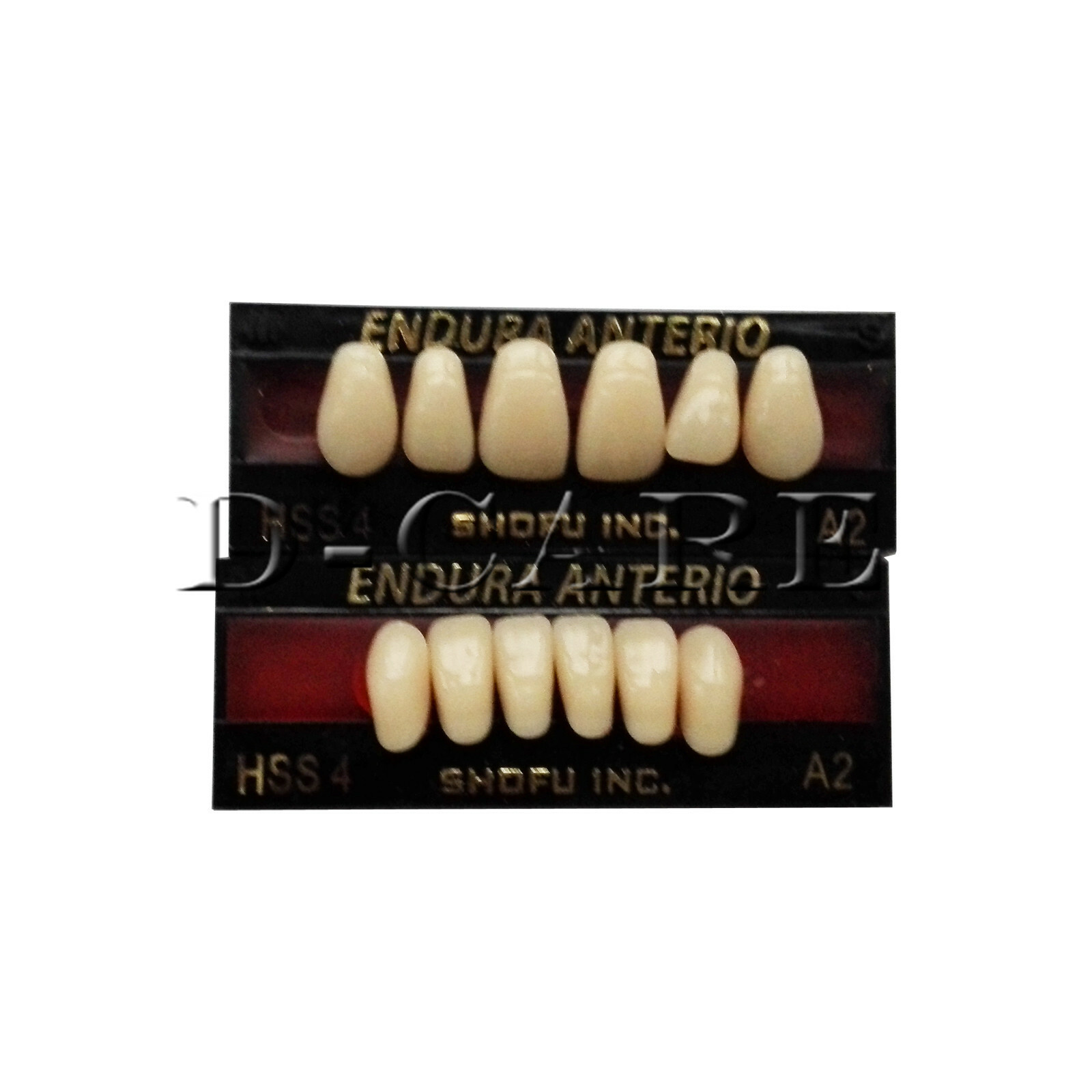 SHOFU ENDURA Dental Denture False Teeth Resin A2 M30 M32 Plastic DC
