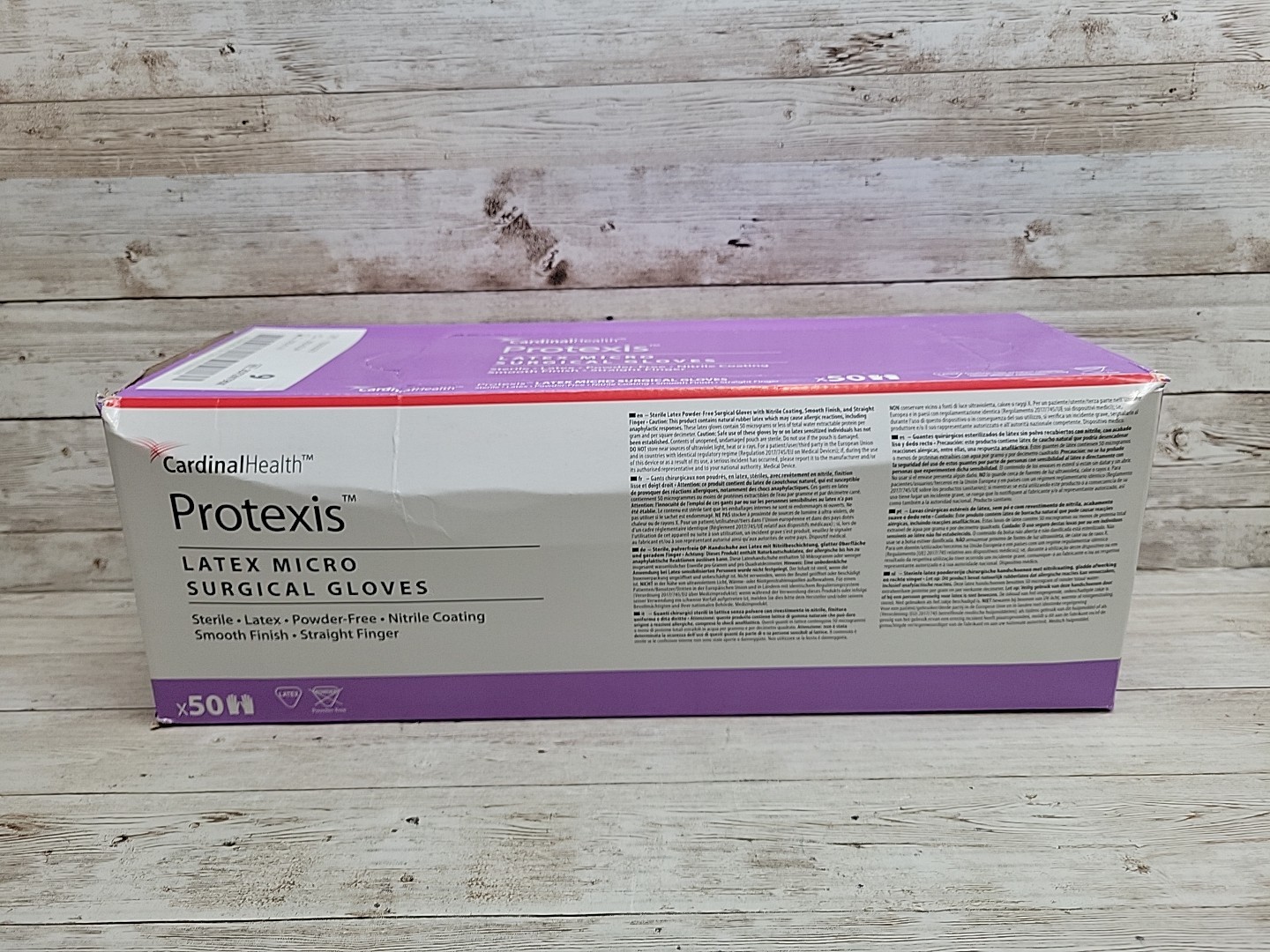 Protexis Latex Micro Surgical Gloves Sterile *Dented Box* Size: 9 *See Dates*