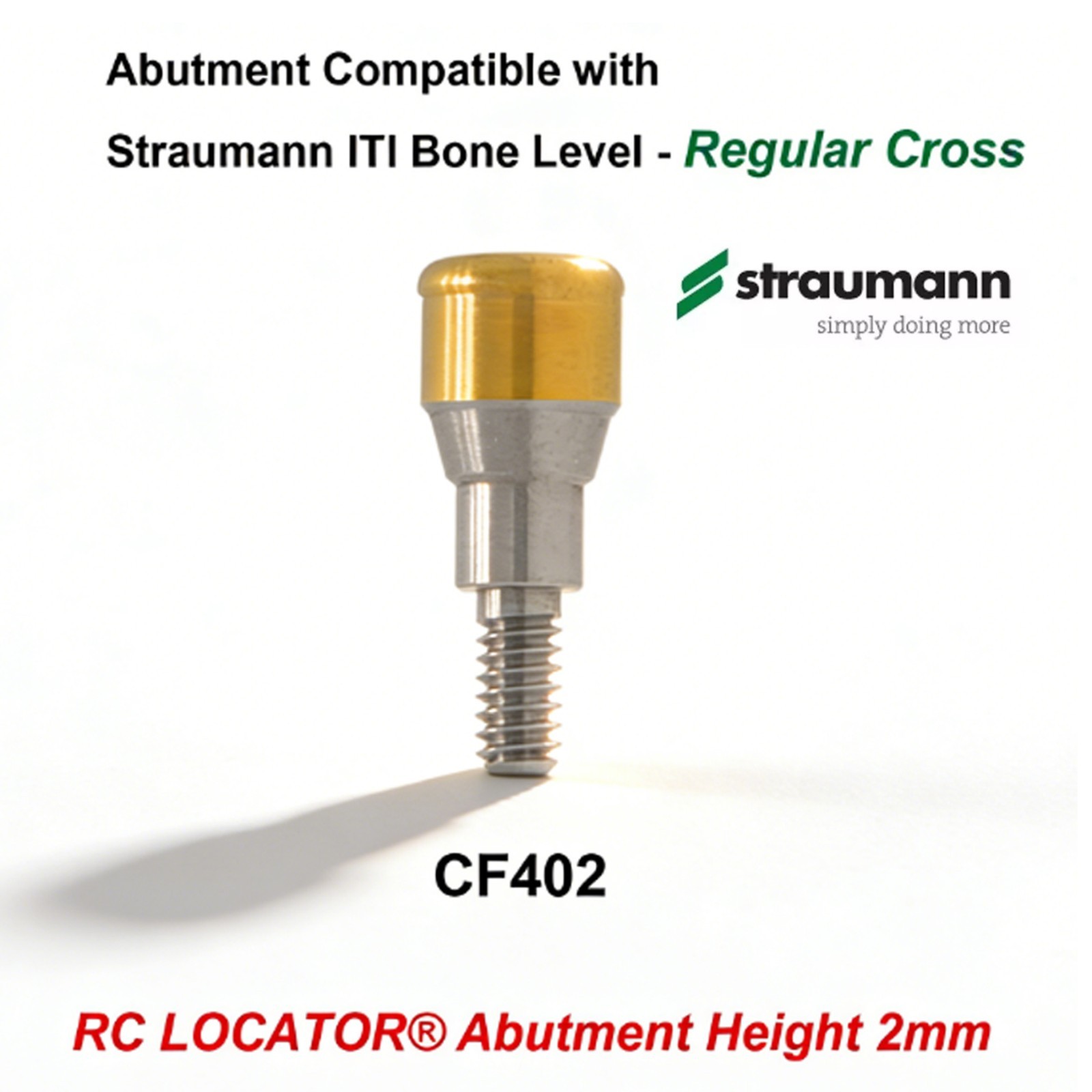 Locator Abutment Fit Straumann Bone Level Compatible Zest Locator Legacy Anchor