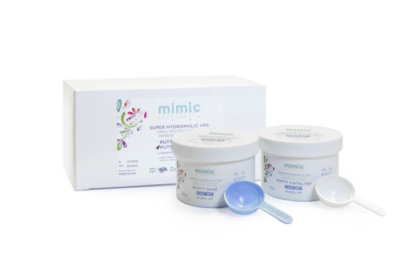 3D Dental VPS-PR Mimic VPS Impression Putty Regular Set 2/Pk 300 mL