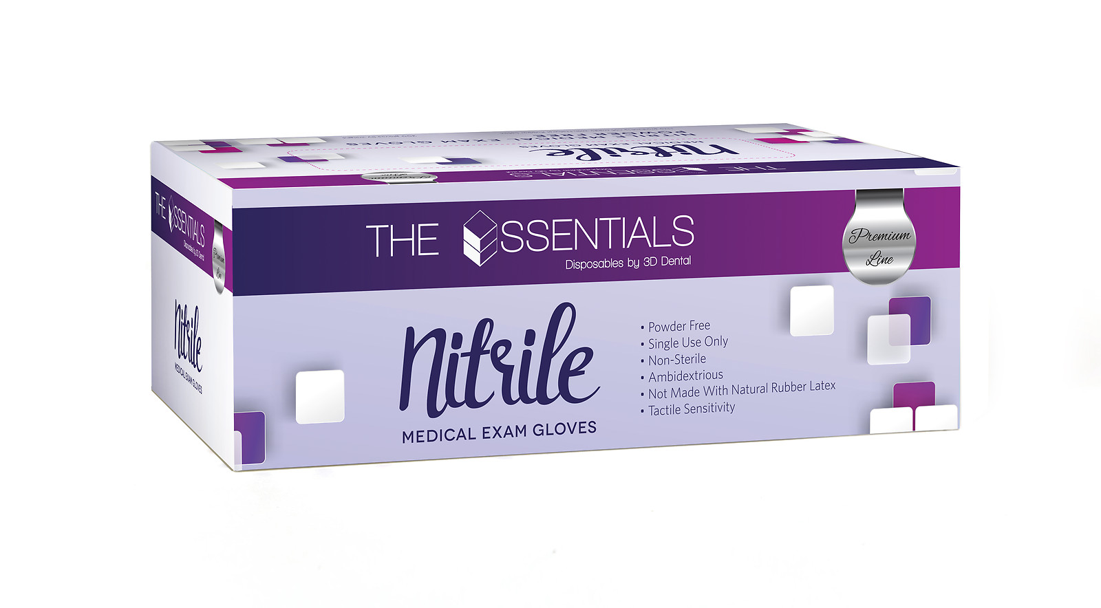 House Brand IC136 Premium Nitrile Ultra Slim Latex Free Gloves Small 300/Pk