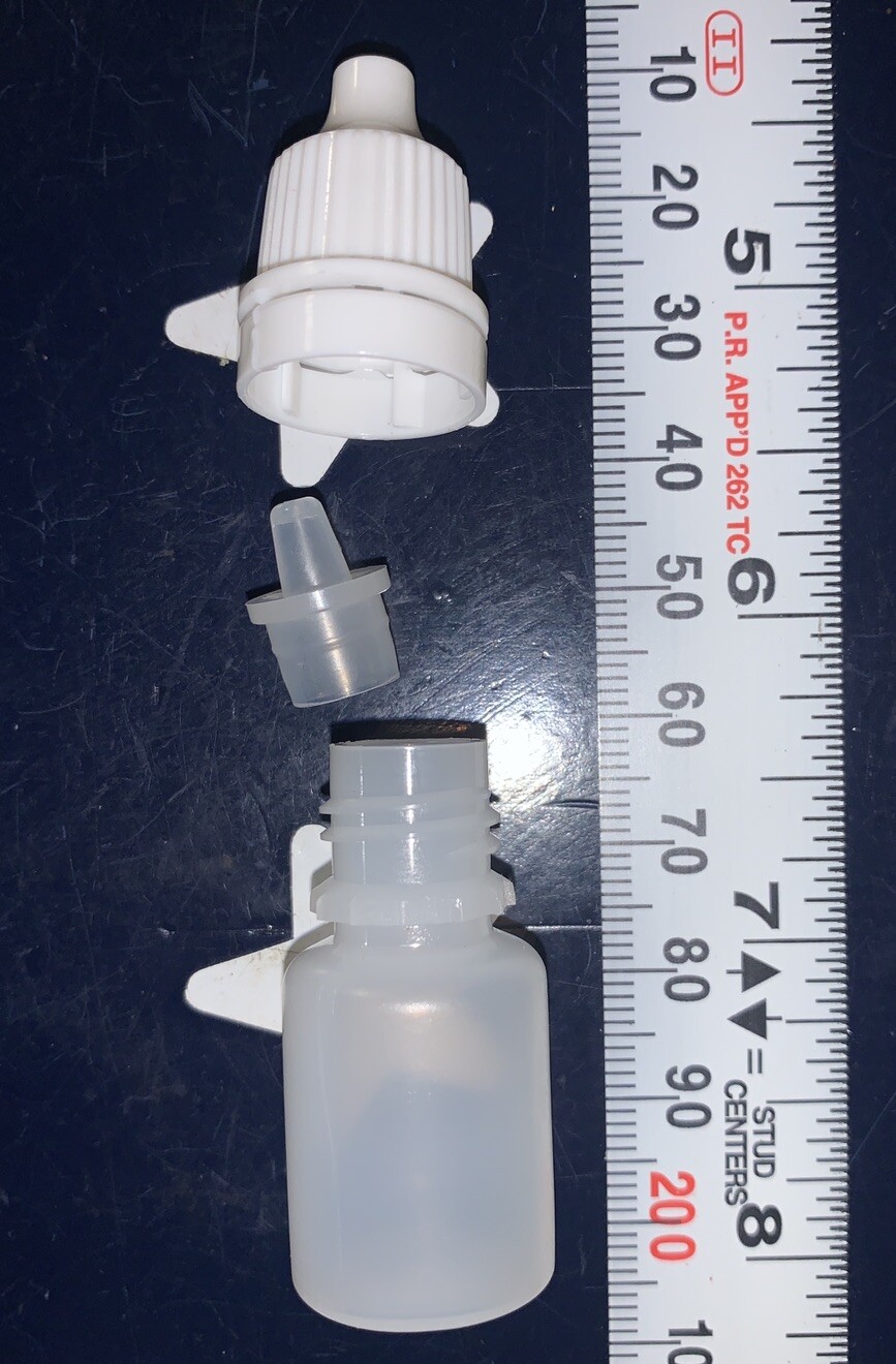 5pcs 5ml Empty Plastic Squeezable Dropper Bottles Oils Lubes Liquid Dropper LDPE