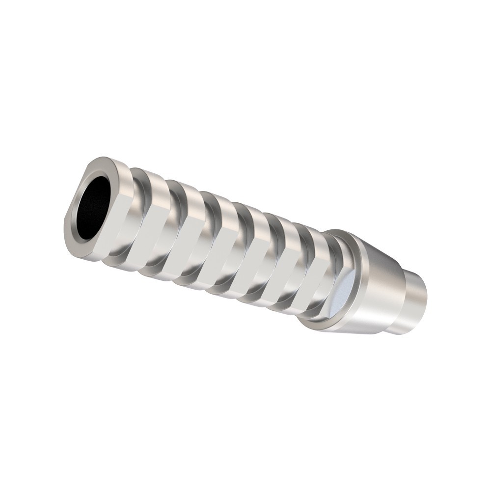 1pcs Temporary Straight Titanium Abutment With Screw Conical Connection RP