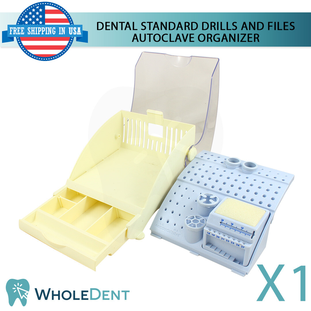 Autoclave Plastic Organizer Dental Standard Drills And Files End od ontic Tool