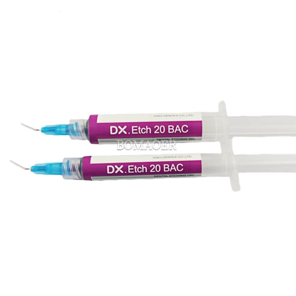 Dental Etching Gel – DX.Etch Brand – 20% – 2.5ml – For Professional Use Only