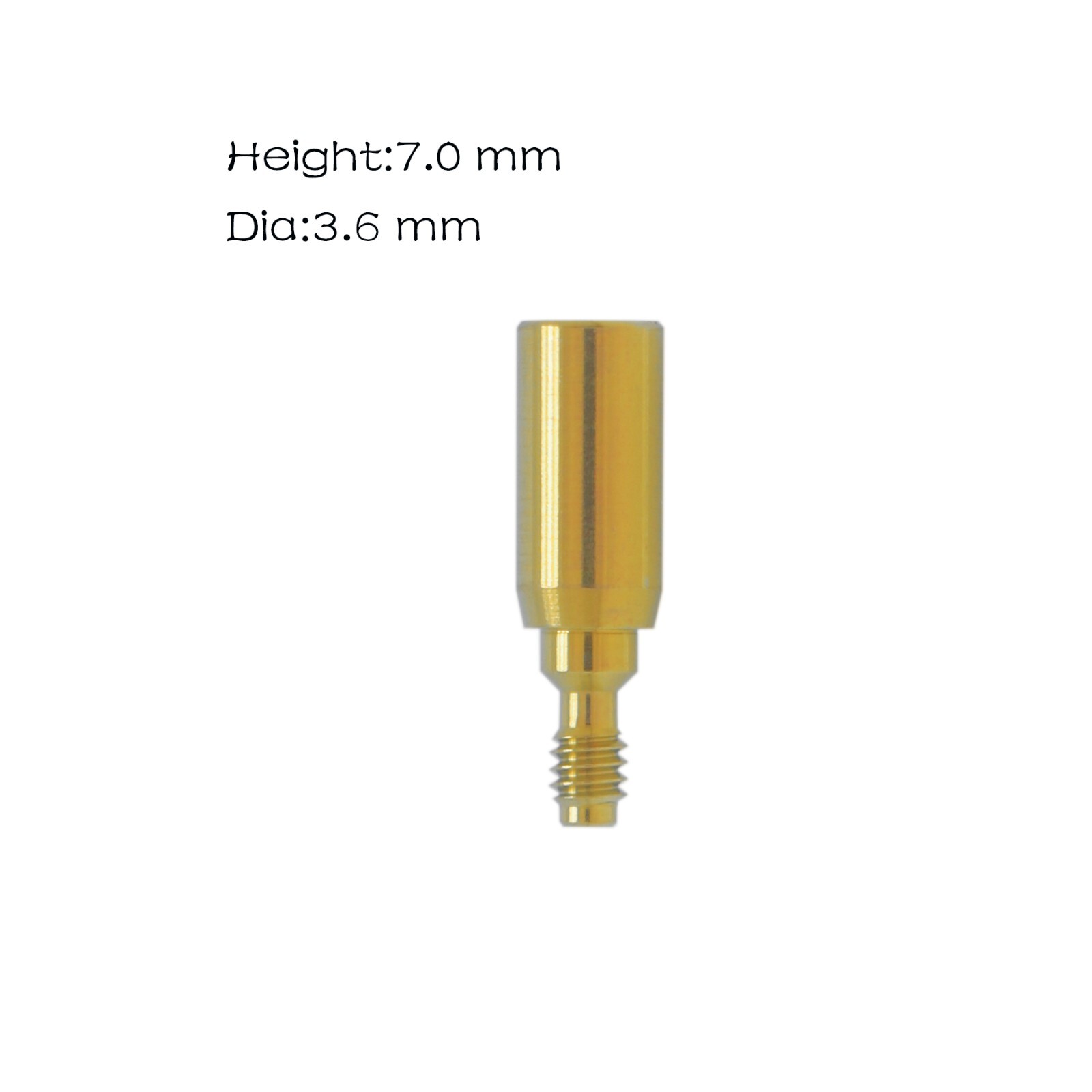 US Nobel Active Nobel Parallel CC Dental Healing Abutment Cap Compatible NP/RP