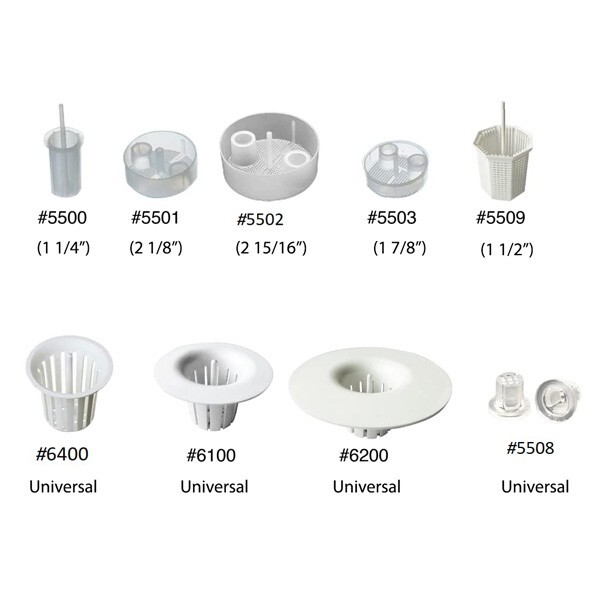 Disposable Evacuation Traps Cuspidor Strainer #6100 144 Pcs