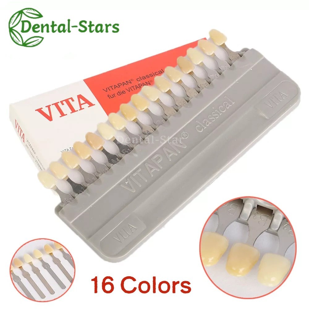 Vita Classical Shade Guide Dental 16/29 Color Toothguide teeth whitening Beached