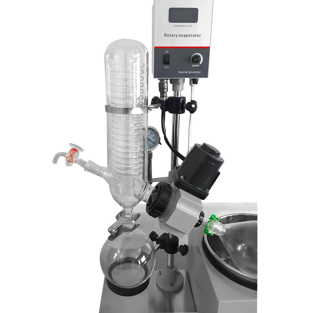 2L Rotary Evaporator 110V Laboratory Vacuum Evaporation Water Bath Lab Eqpt New