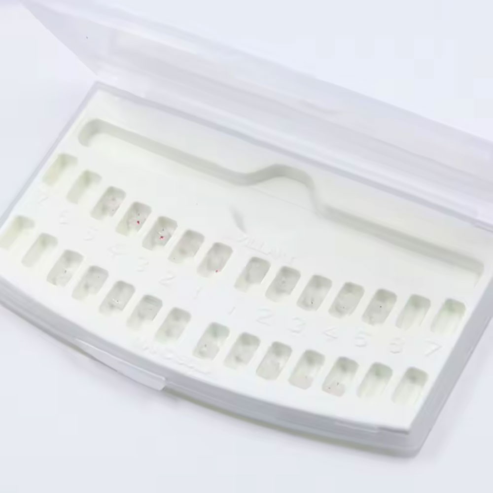 Ceramic Self Ligiating Brackets Roth/ MBT 345 Hook 022 Slot Dental 1Set / 20pcs